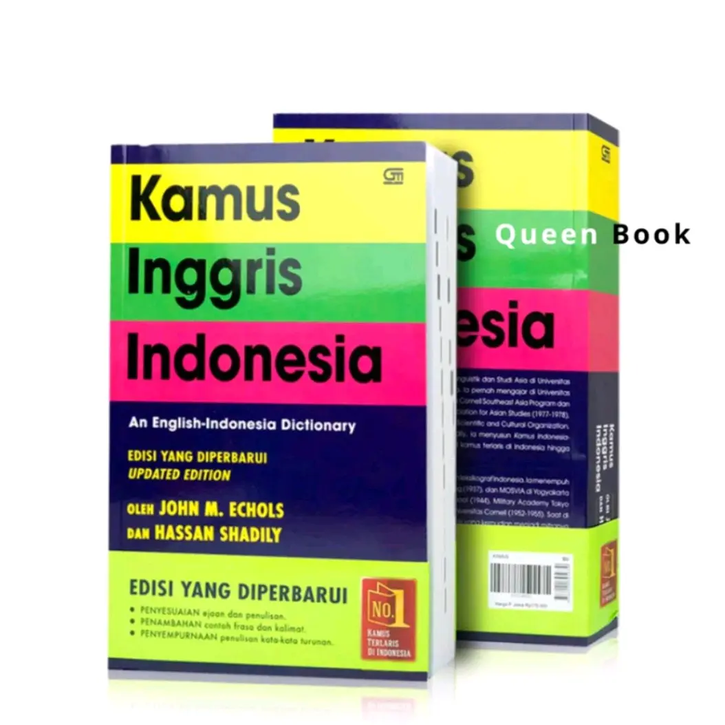 Buku Kamus Inggris Indonesia Terlaris Berkualitas dan Terjangkau