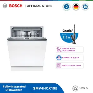 Bosch SMV4HCX19E Fully-Integrated Dishwasher / Mesin Pencuci Piring 60cm Series 4