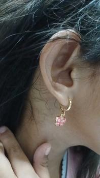 Product Review of LM535 Fashion Kupu-kupu Anting Anak Titanium Perhiasan Imitasi Anting Costume Kids from I**l 0