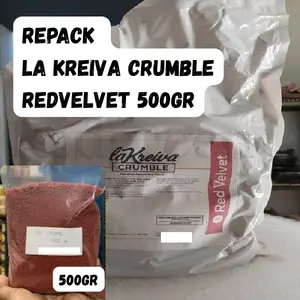 LA KREIVA REDVELVET crumb 500gr LA KREIVA RED VELVET crumble 500 gr REPACK