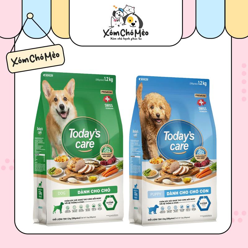 Today's Care Dog 1.2kg - Thức ăn chăm sóc sức khoẻ đường ruột và đẹp da lông cho chó
