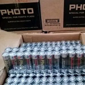 (24 pis) Baterai ABC photo hitam A2/ Baterai AA original