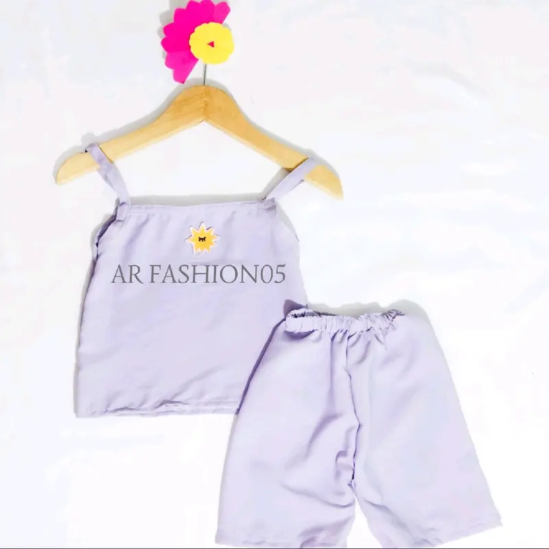SETELAN TANK TOP ANAK PEREMPUAN - SET BAJU ANAK BABY KARAKTER KUALITAS  - SET SINGLET ANAK Bayi Cewek 3