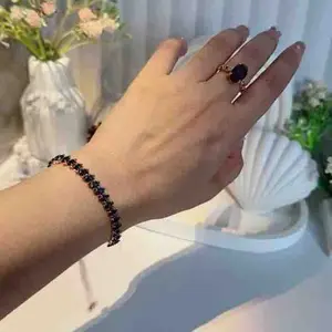 OS1-D169 Set Cincin & Gelang Wanita Cranberry Jewelry Premium Lapis Emas 18k Anti Luntur Anti Berubah Warna Garansi 1 Tahun Resmi Size Adjustable Kualitas Grade Terbaru Aksesoris Perhiasan Cincin Nikah Permata VVS1 Elegan COD