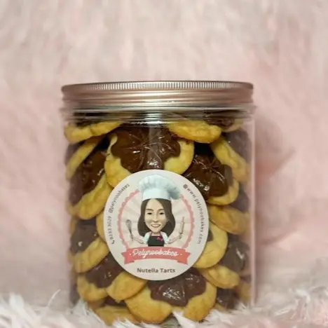 [7-14 May] Mother’s Day Special Pelynoobakes Heart Shaped Nutella Tarts (Original & Sea Salt)