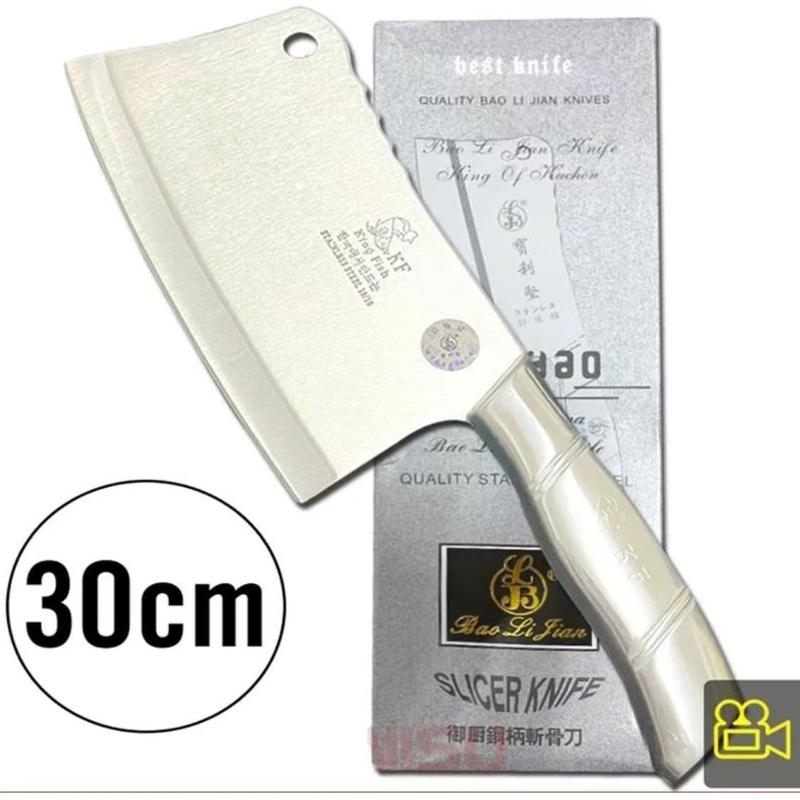   KTTLK  Dao Chặt Xương Nhật Bản Inox Siêu Bén Chặt Gà Vịt Băm Thịt Bằng Inox Sạch Sẽ Bền Bỉ Và An Toàn Bếp 
