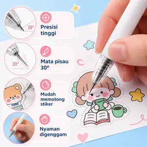 Pena Pemotong DIY Kerajinan Pisau Kerajinan Pena Alat Pemotong Kerajinan Pemotong Kertas Kerajinan Pena Ukiran Perlengkapan Pemotongan