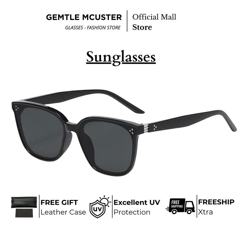 Kính Râm Cho Nam Và Nữ, Gọng Vuông Cao Cấp, Thời Trang Đường Phố Ins, Chống Tia UV, Năm 2025, 1112