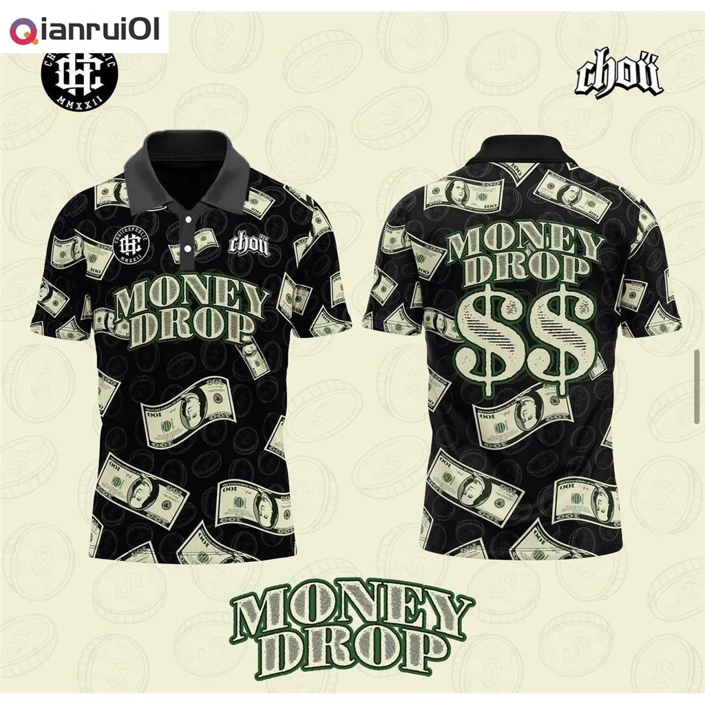 NEW Choii Baju Tshirt Lelaki Thailand Viral Tiktok Jersey Ootd Collar Blvckroseapparel Polo shirt