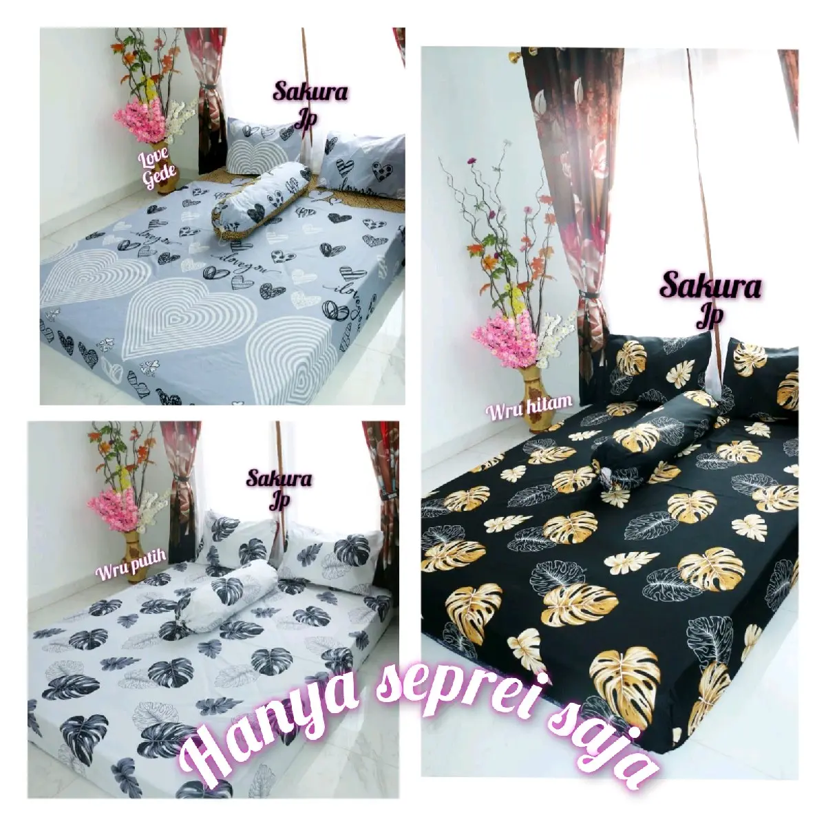 seprai motif terbaru murah