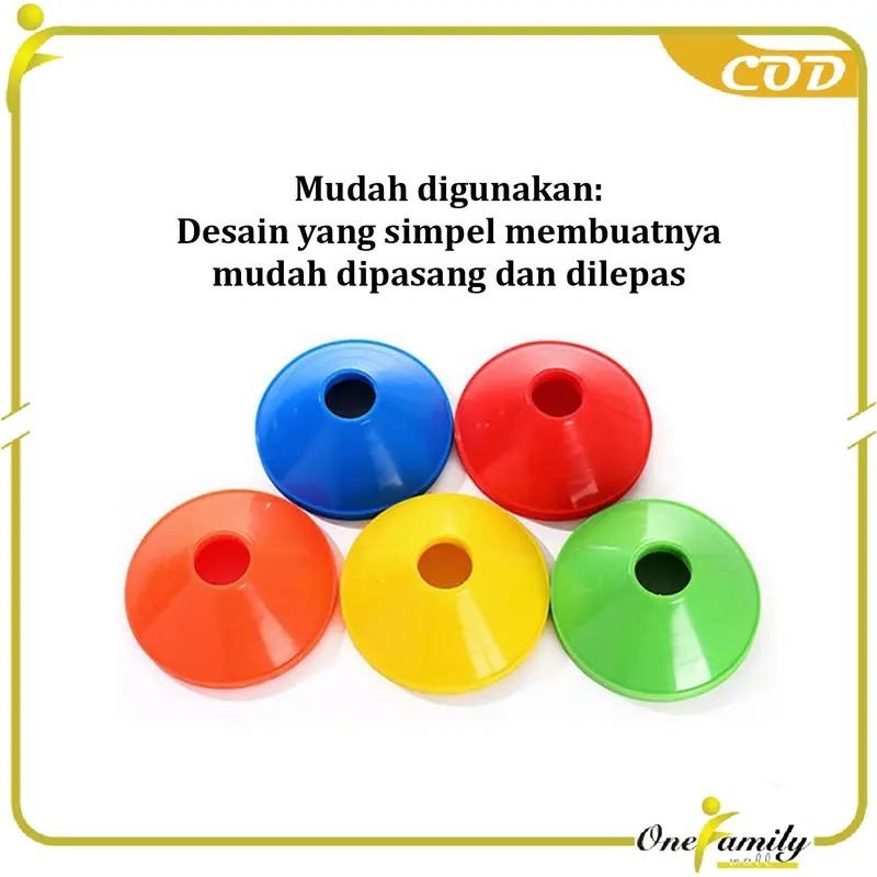 [COD] OFM O20 Cone Sepak Bola Kun Mangkok Marker Latihan Atlet 3