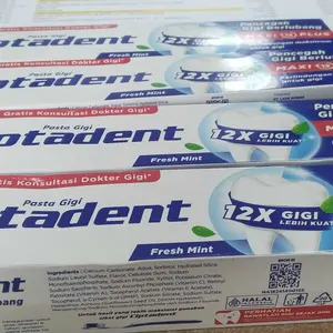 CIPTADENT Pasta Gigi Maxi 12 Plush Fresh Mint 225 gr x2