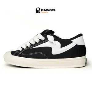 RAINGEL Sepatu Lokal-BIGMAX - Black White