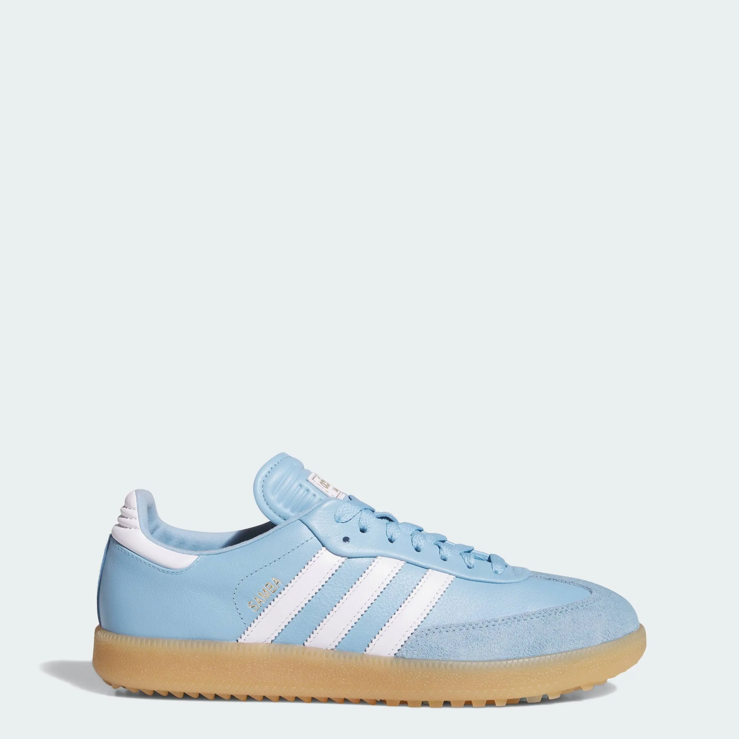 adidas Golf Samba Spikeless Golf Shoes Unisex Blue KJ5431