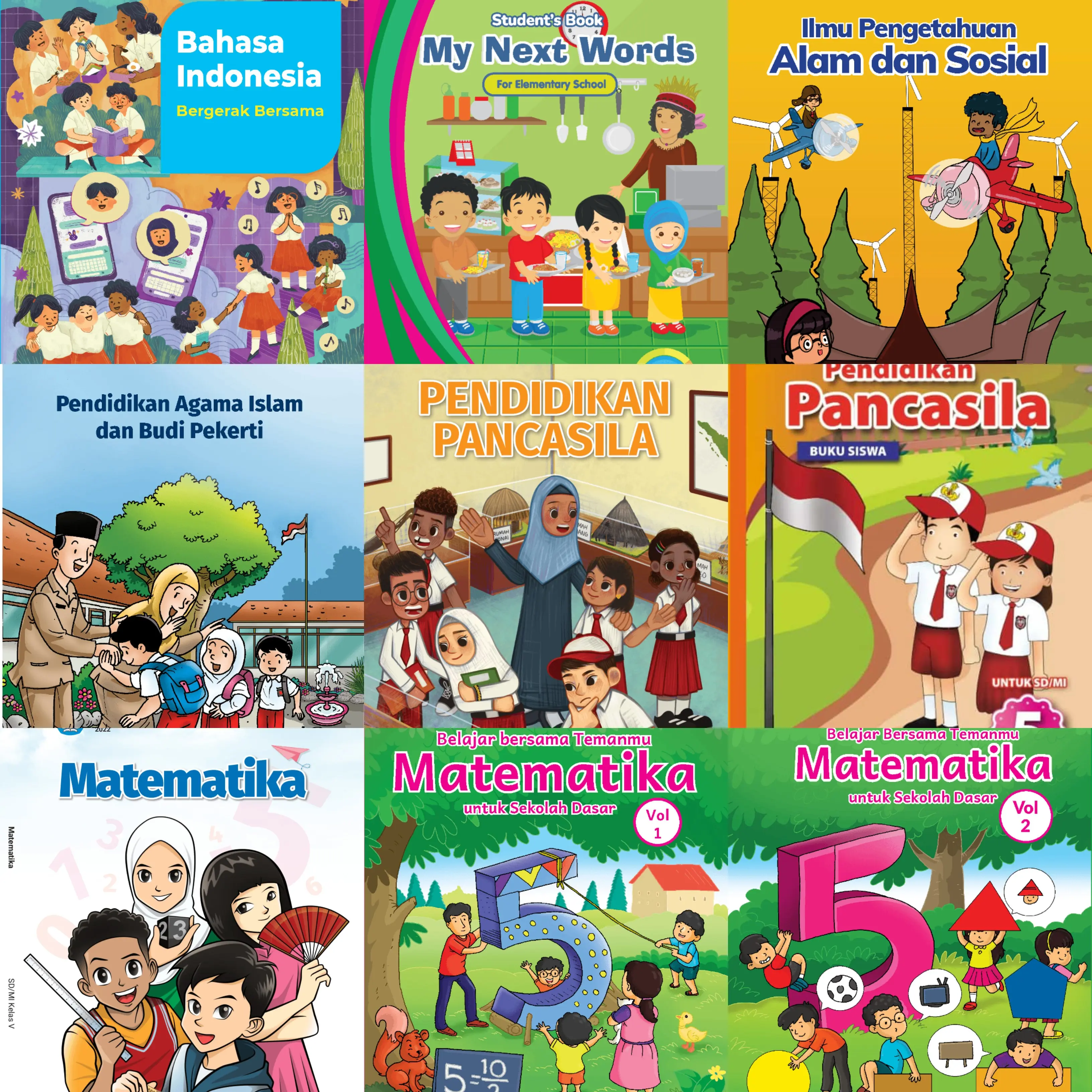 Buku KURMER Siswa Kelas 5 SD Kurikulum Merdeka Kurikulum Penggerak Revisi