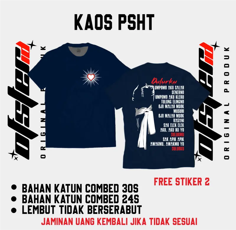 Kaos PSHT Dulurku 1922 keren 4
