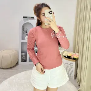 Blouse Puffy Longsleeve / Atasan Puffy Lengan Panjang Wanita 4672 Fit Casual Basic Top Baju
