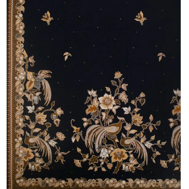 KAIN BATIK H SANTOSO HITAM MANIS 369,370,371,914,303,917,910,913 8