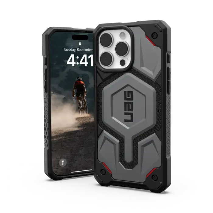 Ốp Lưng UAG, Tương Thích Với iPhone 16 Pro Max, 15Pro, 14Plus Và 13, Được Làm Bằng Chất Liệu Kevlar, Màu Đen, Nam Châm Tích Hợp, Tương Thích Với Sạc MagSafe, Vỏ Bảo Vệ Chống Rơi Chắc Chắn Cao Cấp Phụ Kiện Carbon Case 7