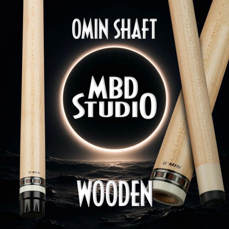 Ngọn cơ bida Omin giá rẻ hiệu năng cao ngọn thuần mộc vs ngọn mộc Carbon xuyên tâm