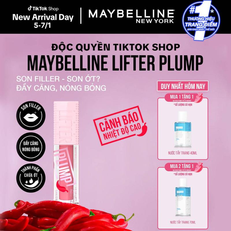  Son Bóng Lifter Plump Maybelline New Yor 