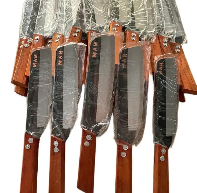 [KTTLK] Combo 6 Cây Dao Cán Gỗ Thái Rau Củ Qủa Sắc Bén - Sản Phẩm Tiết Kiệm Thời Gian Cho Nấu Ăn 5