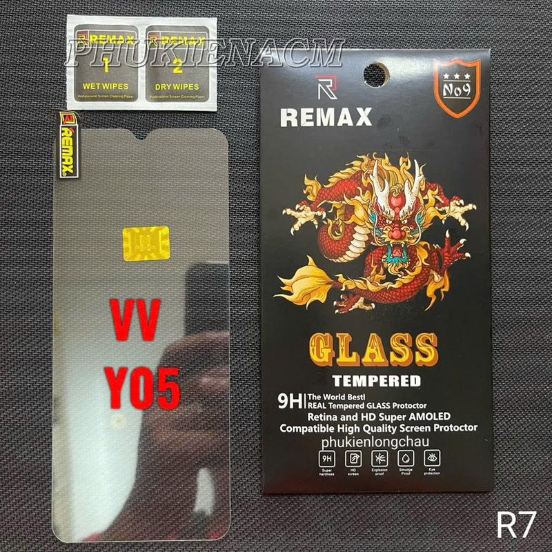 Kính Cường Lực Màn Hình Kính Cường Lực Màn Hình V1VO Y05 / Y11D Trong Suốt Con Rồng Remax (R8)Trong Suốt Con Rồng Rem
