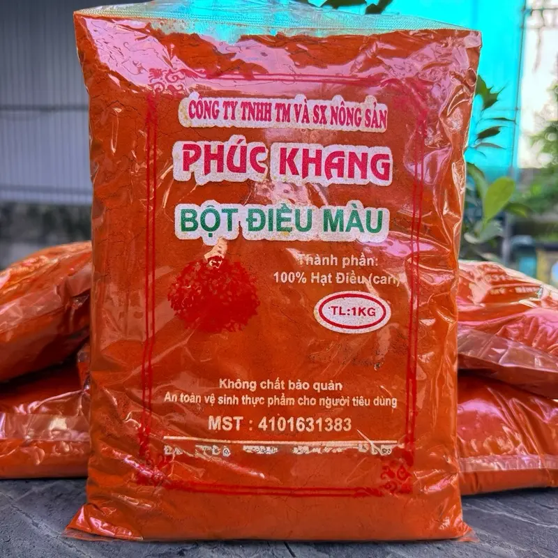 1kg Bột Điều Màu - Bột Cà Ri 0