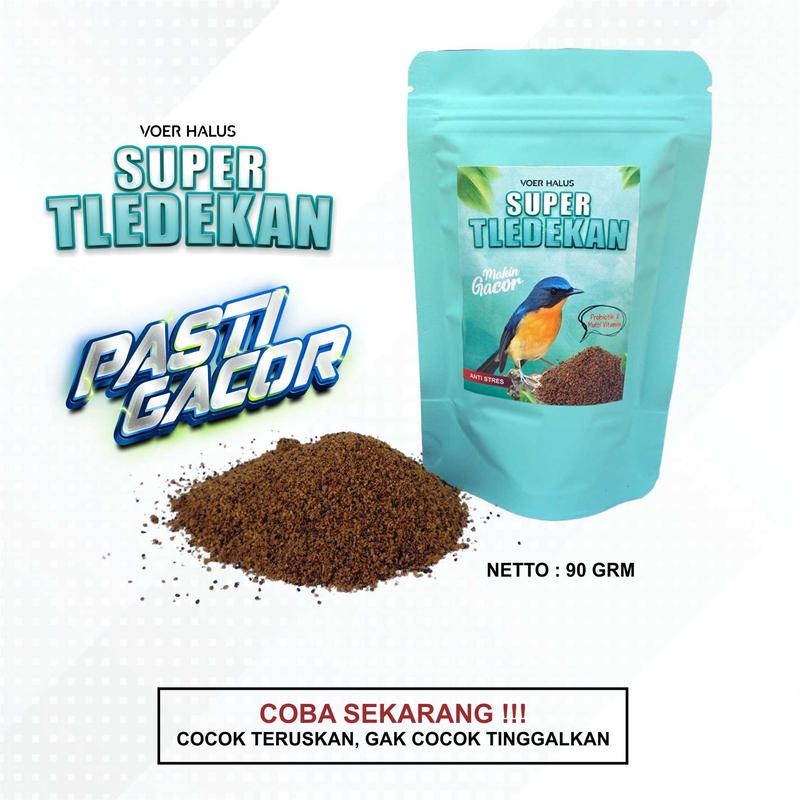 PUR VOER BURUNG TLEDEKAN MAKANAN BURUNG TLEDEKAN BIAR GACOR 4
