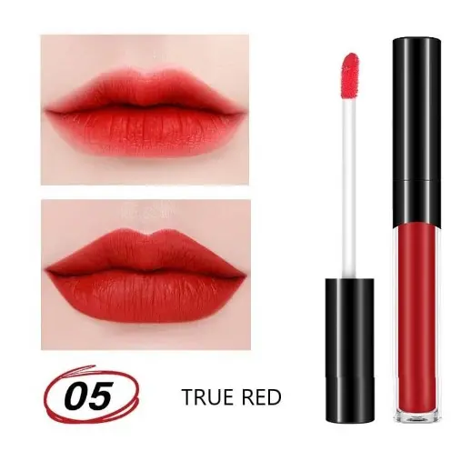 Lipstik Bright Velvet Lipglaze Waterproof - Gloss Bibir - Lipstick 5