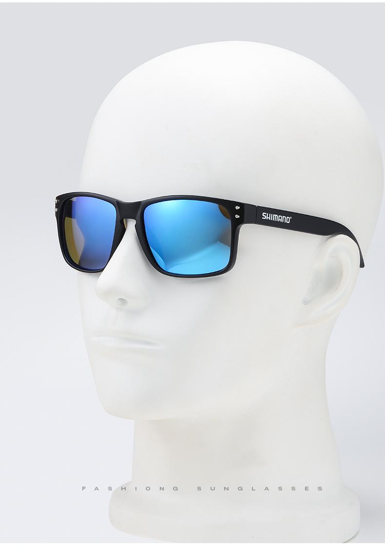 Product Introduction of SHIMANO Polarized Sunglasses Unisex UV400 Suitable Eyewear  Men Women Cycling Hiking Camping Sun Glasses 2