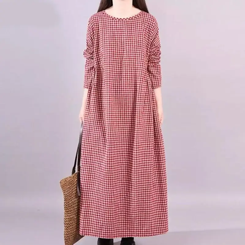 Net fashion - Maxi kotak wanita Gamis kotak wanita Atasan wanita 1