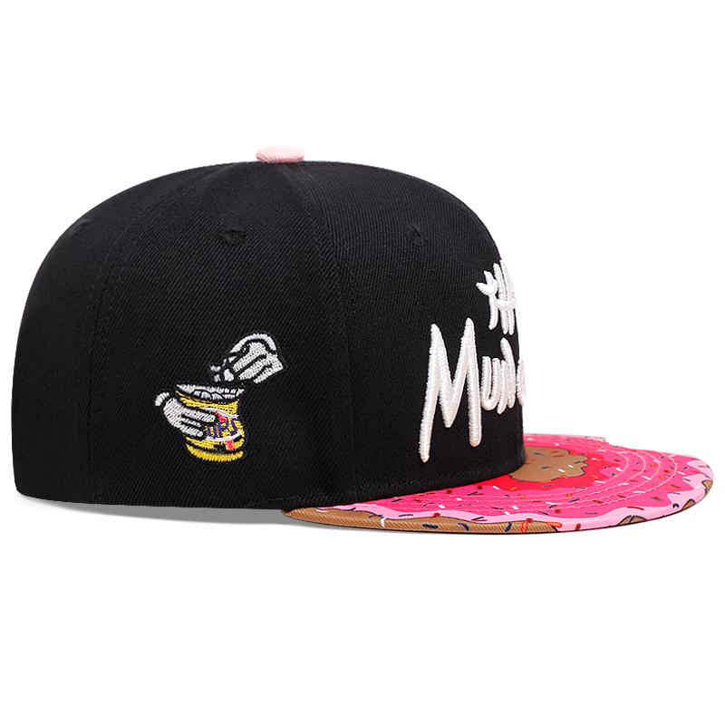 Mũ Bóng Chày, Thời Trang, Thêu Chữ, Dành Cho Nam Và Nữ, Phong Cách Hip-Hop Và Cổ Điển, Mũ Snapback, Thích Hợp Cho Các Môn Thể Thao Ngoài Trời, Mũ lưỡi Trai Mặt, Thời Trang 5