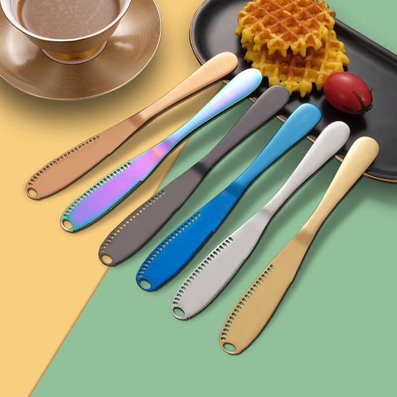 Product Introduction of 3 in 1 Stainless Steel Butter Spreader, Butter  Kitchen Gadgets cuchillo de mantequilla butter 62