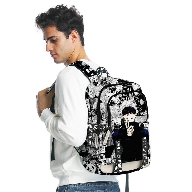 Product Introduction of Tas Ransel Anak Laki-laki Tas Sekolah Kartun Jepang Tas Backpack Free Raincover Anti Air Muatan Besar Fashion Kids Tas Punggung Printing keren 2