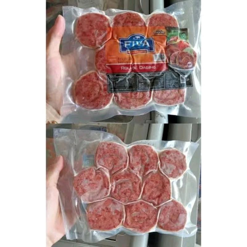 Frozen food || Rolade Daging sapi Merk Fiva Uk 215 gram fresh 2