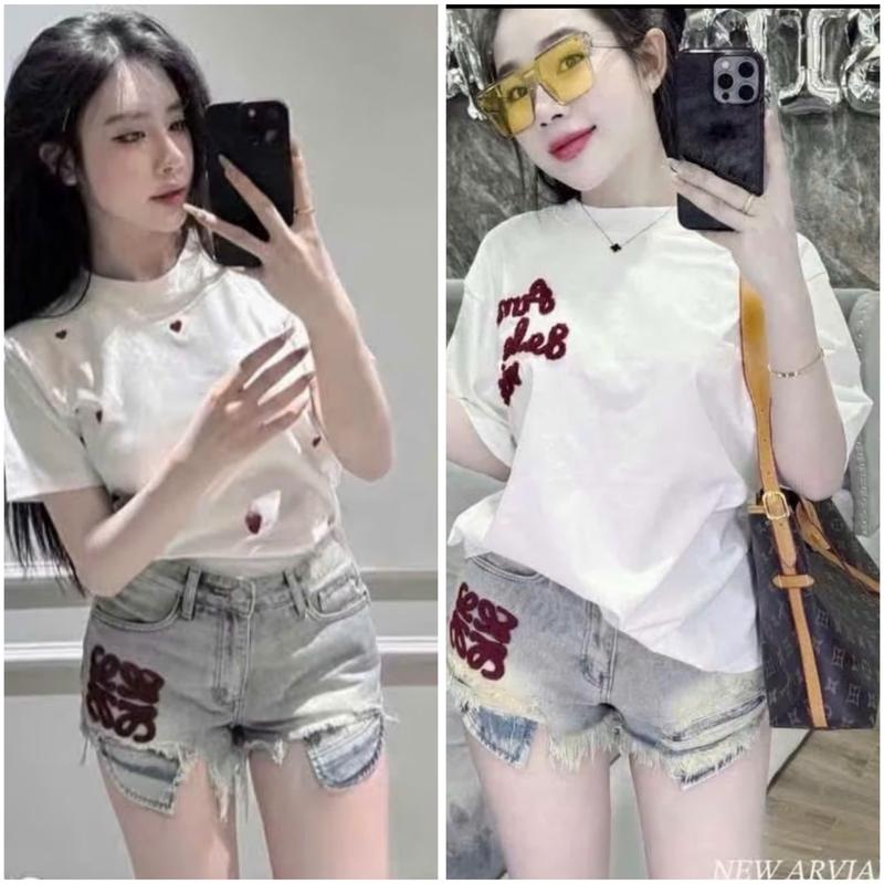 quần jean nữ thêu trẻ trung, năng động Siêu Hot mùa hè 2025 3