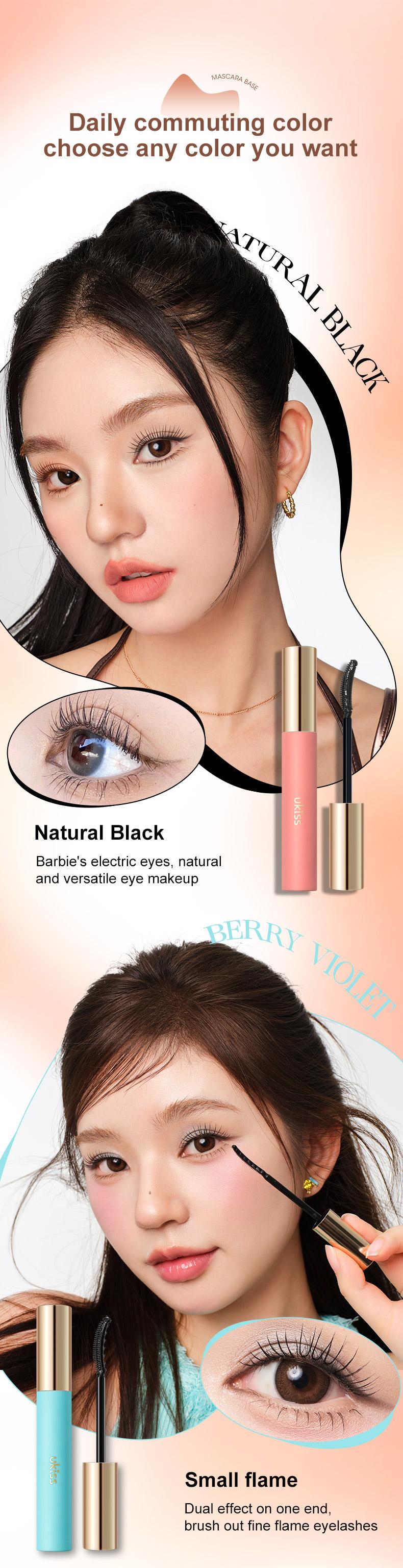 Product Introduction of UKISS Eyelashes Base Eyelash Primer Baseus Mascara Maskara Styling Liquid Waterproof Long-lasting 16
