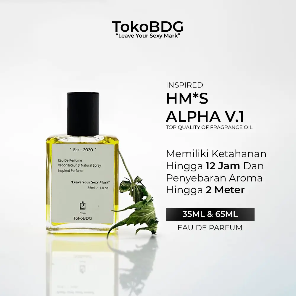 Parfum HMNS Alpha Inspired by TokoBDG - Parfum unisex