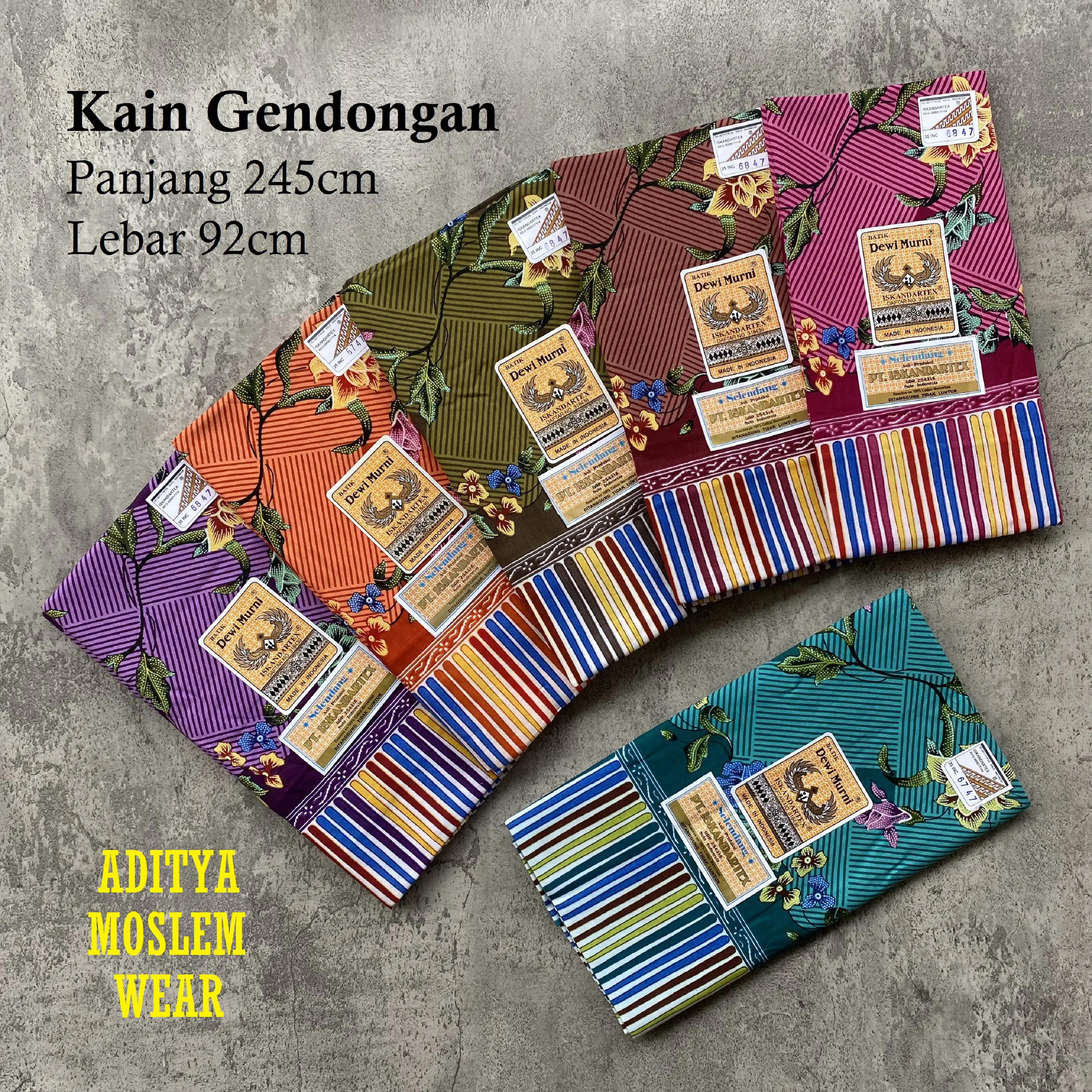 Kain Selendang Gendongan Bayi Baru Lahir Batik Cap Dewi Murni