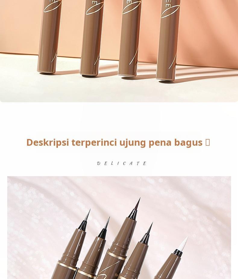 Pensil Eyeliner Tahan Air dan Keringat 0,01 Inci Lembut Terjangkau dan Mudah Digunakan untuk Makeup Mata