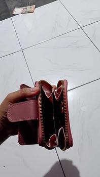 Product Review of Dompet Lipat Zipper Compact Wanita Korean Style Kartu dan Koin from R**a 2