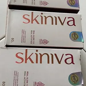 [PROMO 3 BOX] Skiniva Collagen BPOM - Suplemen Pemutih Badan Kulit Aman & Cerah - Mencerahkan Flek Hitam & Mengurangi Garis Halus - BPOM Halal MUI - 15X Lebih Glowing & Cerah