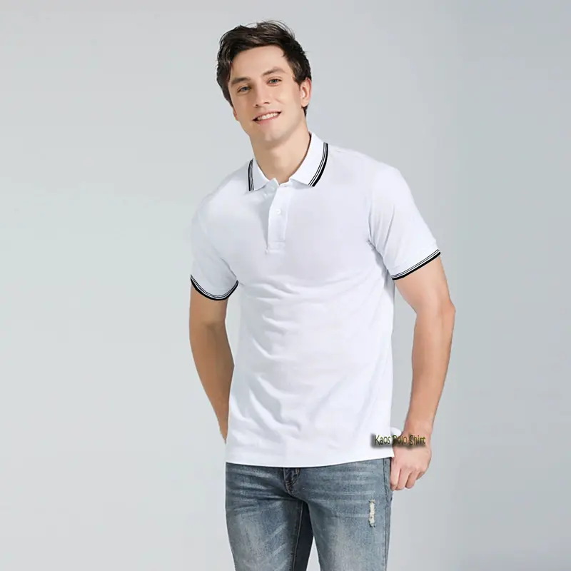 KPS | Kaos Polo Shirt Kerah LIST | Atasan Lengan Pendek | Kaus Seragaman 2