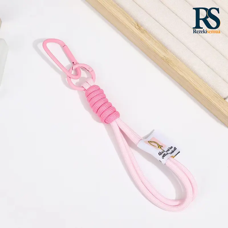 307 Charm/ Tali Gantungan Gelang Hp/ Phone Charm String Strap/ Lanyard HP paket gantungan kunci/tas /tali anyaman Outdoor mountains gantungan kunci/ kancing makana RS 3