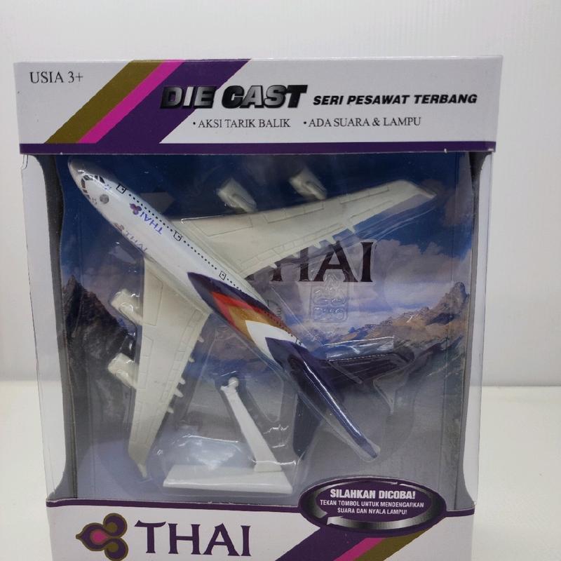 DIECAST pesawat mainan pesawat terbang DIECAST MINIATUR PESAWAT AIRBUS A380 2