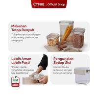 Gambar [SPECIAL KOKO PANCI] [COD] Cypruz Food Container Tempat Penyimpanan Makanan Sereal Kedap Udara - 460 ML dari Cypruz Kitchenware Kota Administrasi Jakarta Utara 2 Tokopedia