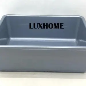 BAK SEGI KOREA SILVER KOMET STAR 40X30 / BAK KOTAK PLASTIK / BOX PIRING KOTOR SILVER / EMBER KOTAK SERBAGUNA KOMET STAR