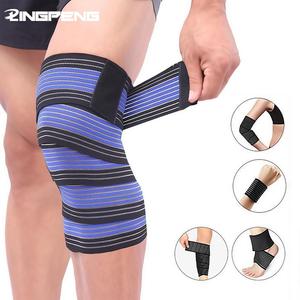 Férula de Soporte Elástico Transpirable para Tobillo, Correa Ajustable para Rodilla, Muñeca y Pie con Velcro, Protección contra Lesiones Deportivas, Diseño de Ajuste Cómodo