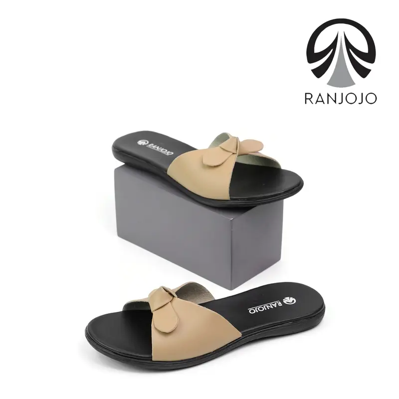 Sandal Cewek RJ.13 Teplek Pita Karet Slop 0